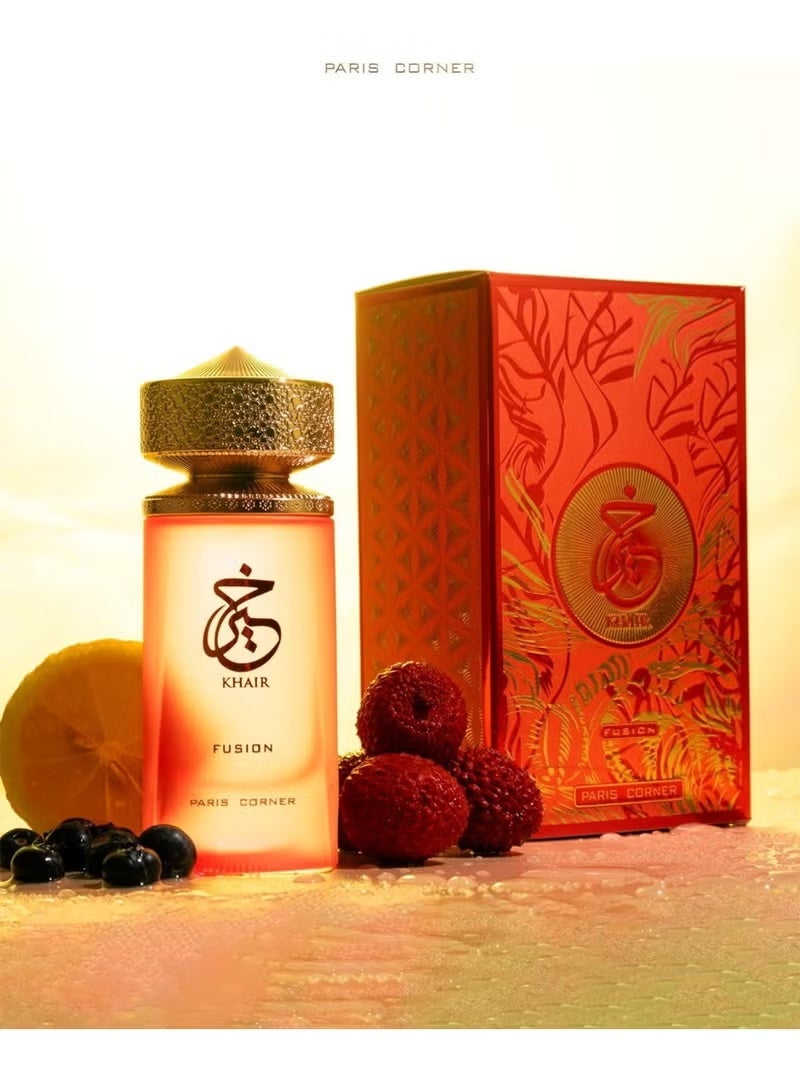 باريس كورنر خير فيوجن - عطر للجنسين - 100 مل - Image 2